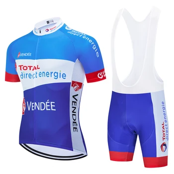 2023 Albastru Total Echipa de Ciclism Îmbrăcăminte de Biciclete Jersey 20D Pantaloni Ropa Ciclismo iute Uscat Mens Vara cu BICICLETA Maillot Culotte