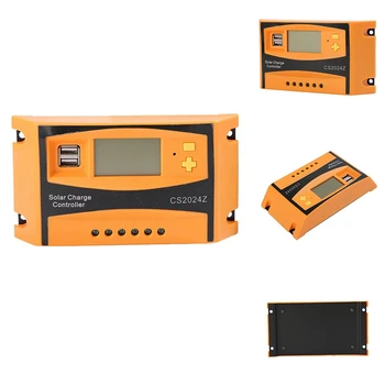 Controler de Încărcare solară LCD PV Multifunctional Portabil, Convenabil Practice Și Utile Controler Solar