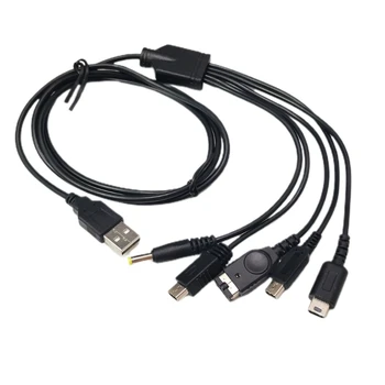 1,2 m 5 in 1 USB Cablu de Încărcare Rapidă Cablu pentru GBA pentru 3DS