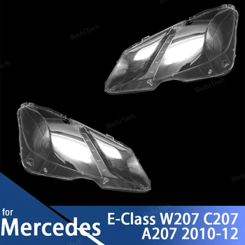 Faruri Locuințe De Protecție Capac De Sticla Faruri Transparent Coajă Obiectiv Pentru Mercedes-Benz E-Class W207 C207 A207 2010-2012