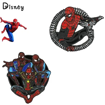 Marvel Super-Erou Spiderman Brosa Avengers Cosplay Spiderman Insigna Email Brosa Îmbrăcăminte Rucsac Pin Accesorii Decor