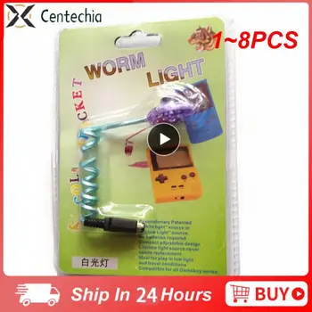 1~8PCS de Înaltă Calitate Noi Flexibil Worm Lumina Iluminare Lămpi cu LED-uri pentru GBC GBP Consola Picătură de Transport maritim
