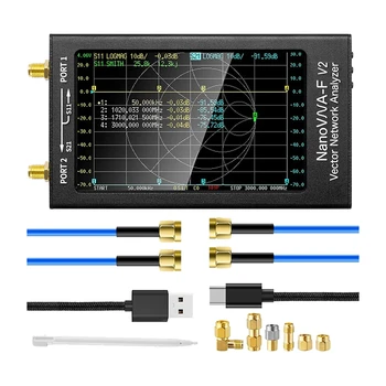 Pentru Nanovna-F V2 Analizor Vectorial de Retea 50Khz-3Ghz Analizor de Antena HF VHF UHF VNA 4.3 Inch 5000Mah Analizor de Piese de Schimb