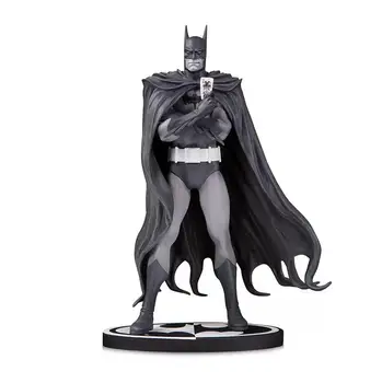 Limita Vinde McFarlane Înaltă Calitate Rășină DC Direct Batman Negru & Alb Statuie Figura Jucării Modelul de 8 Inch