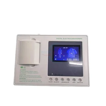 HC-H001A la prețuri Accesibile de 3 Canale ECG cu 4.3 inch culoare ecran de afișare și 250 de pacienți save/reluare