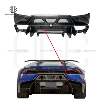 Material de Fibra de Carbon Bara Spate Kituri de Corp Pentru Lamborghini Huracan LP610 LP580 V Stil 2014-2019