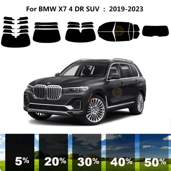 Structuri nanoceramics masina UV Fereastră Tentă Kit Fereastră de Film Auto Pentru BMW X7 G07 4 DR SUV 2019-2023