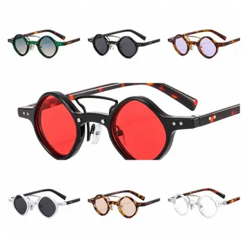 Retro Anti-UV ochelari de Soare Îngrijire Viziune Punk Abur Retro Punk Abur Pahare Mici, Rotunde, Pătrate Gradient de Ciclism ochelari de Soare de Călătorie