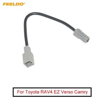 FEELDO Car Audio de Intrare de Date mass-Media de Sârmă Original, Plug de sex Masculin La Feminin Adaptor USB Pentru Toyota RAV4 EZ Verso Camry Cablu