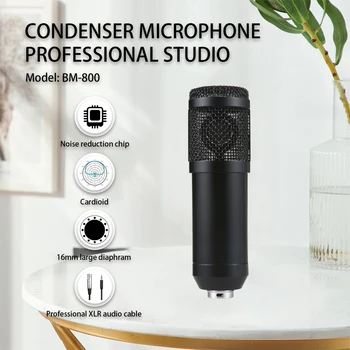 Suspendarea Microfon Kit Profesional placa de Sunet si Microfon & Mic Suportului Brațului Set F998 Live placa de Sunet de Studio de Înregistrare