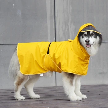 Câine Ploaie Mic Mare Mare Câine Îmbrăcăminte Impermeabilă De Ploaie Sacou Rasa Samoyed Husky, Golden Retriever Costum De Haine, Tinuta