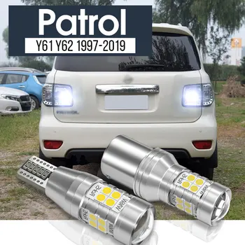 2x LED-uri de Backup Lumina Lămpii de Marșarier Blub Canbus Accesorii Pentru Nissan Patrol Y61 Y62 1997-2019 2012 2013 2014 2015 2016 2017 2018