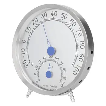 Termometre Higrometru Analogic 2 In 1 Din Metal Rezistent La Apa Termometre Higrometru De Înaltă Precizie Vreme De Apelare Pentru Casă Terasă La Piscină
