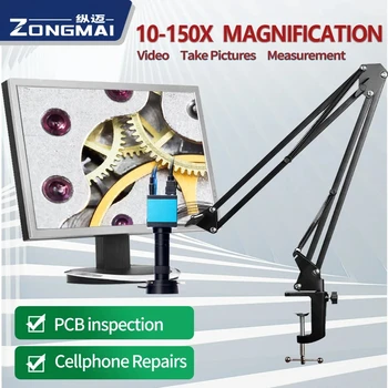 ZONGMAI 1080P, 2K FULL HD Industriale Microscop Adevărat De 16 Milioane de Pixeli C-Mount aparat de Fotografiat Digital Pentru PCB Lipit Telefonul de Reparare