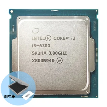 Intel Core i3-6300 i3 6300 3.8 GHz Dual-Core, Quad-Thread CPU Procesor 4M 51W LGA 1151