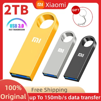Xiaomi 2TB Pen Drive 1TB Usb 3.0 Flash Drive Usb Memory Stick de Metal Pendrive Memoria Usb Stick de Memorie USB Pentru Laptop, PC, Telefon