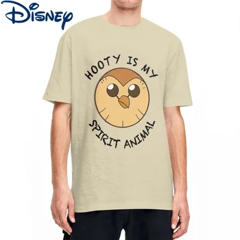 Disney Bărbați Femei T-Shirt Bufnita Casa Hooty Este Spiritul Meu De Animale Din Bumbac Tricou Maneci Scurte T Shirt Gât Rotund Haine