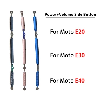 2 buc Putere Butonul de Volum Sidekey Pentru Motorola Moto Margine 20 Lite E20 E22 E40 E32 E13 On/Off Putere Butonul de Volum în Jos Comutatorul