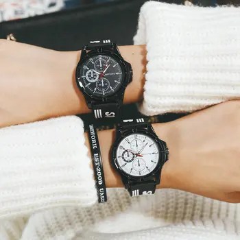 Moda Barbati Ceasuri De Lux De Top De Brand Sport Încheietura Ceas Cronograf Cuarț Militară Din Piele Încheietura Mîinii Ceas Pentru Femei Cupluri