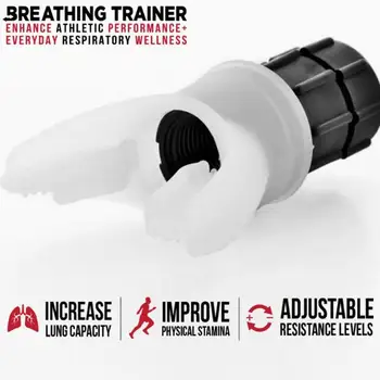 Respirație Antrenor Exercite Capacitatea Pulmonară Antrenor Silicon Exercițiu De Formare Echipamente Pentru Uz Casnic Îngrijire Sănătos