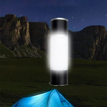 Camping Lanterna LED Retractabil din Aluminiu Lanterna Cu Multifunctional Reincarcabil Retractabil Lanterna Lampa de Birou