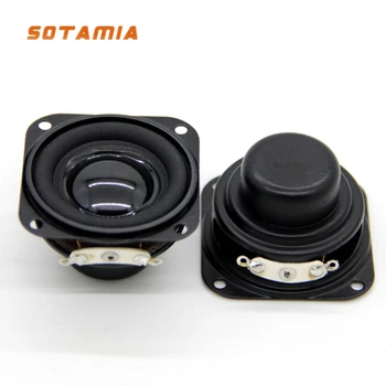 SOTAMIA 2 buc de 1,5 Inch 40MM Audio Mini Difuzor de 4 Ohm 5W 4 Ohm 3W Difuzor Bass Multimedia Home Theater Difuzor Pentru Amplificatoare