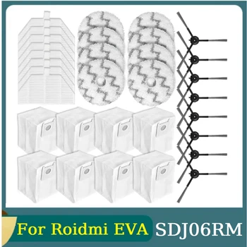 Înlocuire de piese de Schimb pentru Roidmi EVA SDJ06RM Robot Aspirator Accesorii Perie Laterală Filtru Mop Pânză de Sac de Praf
