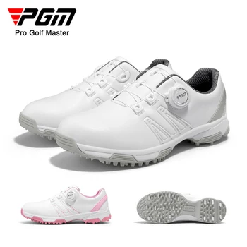 PGM Femei Pantofi de Golf Impermeabil Anti-alunecare Femei Greutate de Lumină Moale Respirabil Adidași Femei Buton Curea Pantofi de Sport XZ283