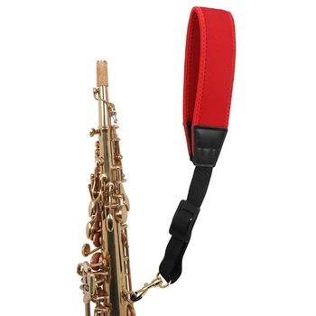 Nou Instrument Muzical Accesorii Reglabile Saxofon Gât Curea De Nailon Sax Cârlig Curea Efort De Economisire Curea De Umăr