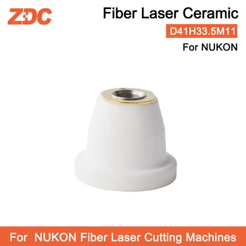 ZDC 5Pcs/Lot cu Laser Fibra Ceramica Duza Titularul D41H33.5M11 Pentru NUKON Fiber Laser Masini de debitat 15KW Agenți Vrut