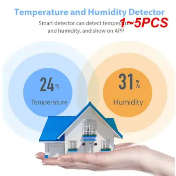 Senzor de temperatură Și Umiditate Interior Higrometru Termometru Detector APP Control de la Distanță Inteligent Acasă