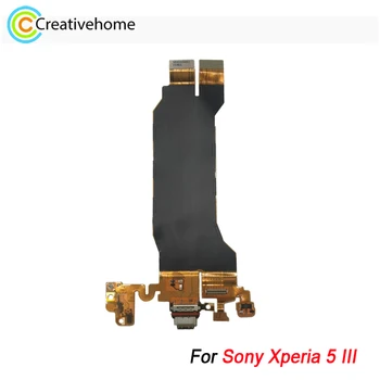 Pentru Sony Xperia 5 III Original Portul de Încărcare Flex Cablu de Încărcare USB Dock Parte Repararea de Înlocuire