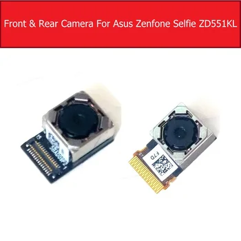 Fata & Spate aparat de Fotografiat Module Pentru Asus Zenfone Selfie ZD551KL Principal Mare Camera din Spate Pentru Asus ZD551KL Mici cu care se Confruntă Camera de Piese