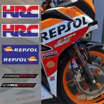 Reflectorizante HRC Casca Autocolant Pentru HONDA CBR Corp rezistent la apa Masina Logo-ul Showa Șoc Absorbant de Motociclete Accesorii Decor
