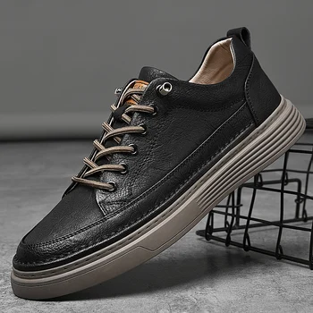 Pantofi Casual din piele Barbati Design Adidași Om Confortabile din Piele Pantofi Barbati Mocasini de Conducere pantofi pentru bărbați încălțăminte