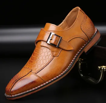 2021Pattern PU Rochie din Piele Pantofi pentru Bărbați Pantofi pentru Business Casual de Dimensiuni Mari, 48 De Pantofi Formale pentru Petrecerea de Nunta 569
