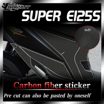 Pentru Haojue Super Eagle 125 autocolant 6D fibra de carbon de protecție sticke tot corpul filmul modificarea accesorii